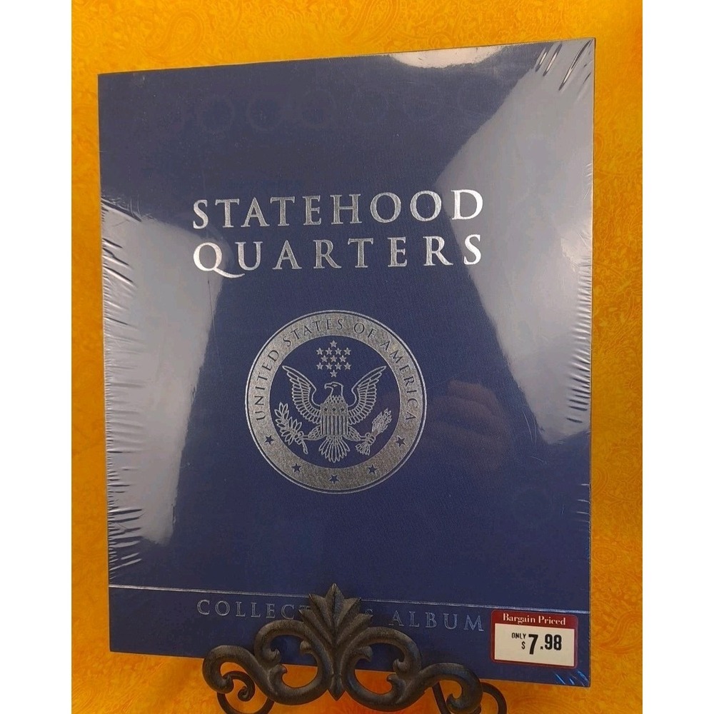 USA Statehood Quarters Collector's Album‎ SEALED NEW! 2004 Navy Blue Version